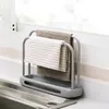 Kitchen Storage Dishcloth Holder Rack Towel Sponge Drain Racks Multifunctional Adjustable Cloth Hanger Organizer Tools