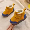 Bottes infantile enfant en bas âge hiver bébé filles garçons neige chaude en peluche en plein air fond souple antidérapant enfants enfants chaussures 231007