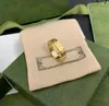 مصمم المسمار حلقة رجال النساء خواتم المجوهرات الكلاسيكية نساء التيتانيوم الصلب سبيكة الذهب الذهب مغطاة الذهب روز