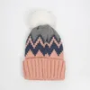 Bérets Yang Zi Même Style Avec Boule De Fourrure Bonnet De Laine Coréen Automne Et Hiver Chaud Chapeau Tricoté Mignon Doux Pull Frais