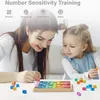 Nauka zabawek Montessori drewno edukacyjne dla dzieci Dziecko 99 Stół mnożenia przedszkola matematyka arytmetyczna Aids Prezent 231007