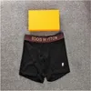 2021 Mens Designers Boxers varumärken Underbyxor Sexig klassisk Mens Boxer Casual Shorts underkläder Bomull Underkläder 5st