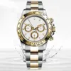 Homem mulheres movimento Daton relógio 40mm relógios mecânicos automáticos presente de negócios para homens relógio de pulso de qualidade perfeita relógios de pulso à prova d'água de designer de luxo