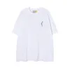 JL GC T-shirt ytterkläder trendiga kvinnor män avslappnad ren bomull kort ärm jogging vår sommargata orsakande streetwear