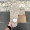 Tasman Pantoufles En Fourrure De Châtaigne Diapositives En Peau De Mouton Shearling Tazz Nouvelles Mules Femmes Hommes Ultra Mini Plateforme Botte Chaussures À Enfiler En Daim Confort Supérieur Automne Hiver