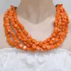 Chokers modne kolorowe koraliki żywicy Krótkie naszyjniki dla kobiet letnie bohmian warstwowe duże naszyjniki wisiorek vintage biżuteria mody 231007