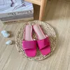 Spring and summer new style flat slippers summer essential cool smooth soft cushion foot sheepskin comfortable breathable leather outsole