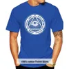 Homens camisetas Illuminati Eye Tops Tee Camiseta Anarquista Sociedade Maçônica Masons Lodge Presente de Aniversário T-Shirt257U