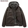 Men's Jackets Hooded Clothes Men Knitted Coat Cold FASHION Winter Sweat-shirt Mens Cardigans Style Clothing Down Light Windbreak