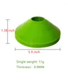 Accessories 10Pcs Soccer Disc Cone Set Football Agility Training Saucer Cones Marker Discs Multi Sport Space