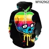 Erkek Hoodies 2023 Graffiti Erkekler Kadın Çocuklar 3D Baskı Sweatshirt Komik Sanat Sweatshirtler Gündelik Erkek Kız Çocuklar Serin Hoodie Kroper