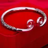 Luckyshine 6Pcs Antique Special Monkey King 925 Sterling Silver Adjustable Open Bangles Russia USA Bangles Bracelets302M