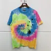 Mens T-Shirt Tee Men Women Quality-shirts Festival Run Tie Dye Top Tees Designer Top