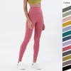 Kvinnors designer yoga kläder lady sport yoga leggings damer byxor tränar fitness bär flickor som kör leggings gym slim fit bra naken material