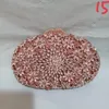 Evening Bags 21 Styles Women Flower Bridal Wedding Pink Floral Clutches Handbags And Purses Formal Party Clutch