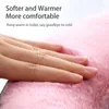 Toilet Seat Covers 2023Comfortable Bathroom Keeps Warm In Winter Washable Cushion Plush With Handle Lid Accessories