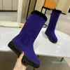 designer boots snow women snowdrop flat ankle boots soft wool fur suede leather shoes winter martin printing over the knee boots 35-41
