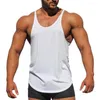 Débardeurs pour hommes 2023 Style Jogger Gym Singlet Formation Bodybuilding Top Gilet Chemise Sans Manches Fitness Coton Pour Hommes En Gros