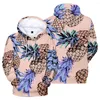 Men's Hoodies Pineapple 3D Print Oversized Women/Men Sweatshirt Streetwear Hip Hop Pullover Hooded Jacket Male Tracksuit Funny Clothes