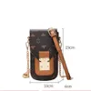 Designer Crossbody väskor Telefonfodral för iPhone 16 15 14 13 12 11Pro Max Samsung Galaxy S20 S21 S22 S23 S24 Note10 Note20 Plus Ultra AirPods 1 2 3 Luxury Läderhandväska Bag