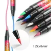 Puntjes Gereedschap Nail Art Tekening Pen Graffiti Acryl Waterdicht Schilderen Liner DIY 3D Abstracte Lijnen Schoonheid Manicure 231007