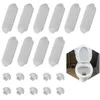 Toilet Seat Covers Lid Accessories Brand Buffers Pack-white Stop Bumper Bumpers Top Cover Cushion Adhesive Pads