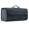 Car Organizer Large Capacity Anti Slip Trunk Compartment Boot Storage Organiser Gray Case Utility Tool Bag