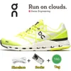 Nova x Cloud on 3 Surfer Scarpe da corsa Sneaker Triple Nero Bianco Lumos Acai Viola Giallo Eclipse Curcuma Gelo Cobalto Runner Scarpe da trekking Joggof Scarpe bianche Tns