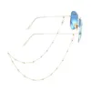 Fashion Accessories Reading Glasses Chain For Women Lady Metal Sunglasses Casual Pearl Beads Eyeglass Holder Neck Strap Eyewear