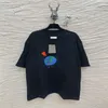 2021ss primavera e l'estate nuova stampa in cotone di alta qualità manica corta girocollo pannello T-shirt Taglia m-l-xl-xxl-xxxl Colore nero w212j