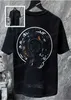 Lüks Kalp Kadın T Shirt CH Marka Erkek Tişörtleri Mektup Sanskrit Çapraz Desen Klasik Tees Tasarımcıları Kromlar Yaz Üstleri Günlük Pamuk Kısa Kollu XXG8