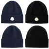 Top Designer Winter Knitted Beanie Woolen Hat Women Chunky Knit Thick Warm faux fur pom Beanies Hats Female Bonnet Beanie Caps New style 11 colors