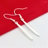 Dangle Earrings 2023 925 Sterling Silver Single Needle For Women Fashion Jewelry Christmas Valentine's Day Gifts Wholesale