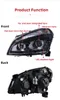 Car Headlight For Nissan Qashqai 2008-20 15 LED Front Headlights Replacement DRL Daytime Light Turn Signal Lamp