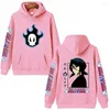 Bluzy męskie 2023 Anime Bleach Kuchiki Rukia Bluevers Pullovers Tops Long Rleeves Hip Hop Streetwear Gift