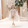 Angel Doll Pendants Christmas Hanging Decorations Christmas Tree Plush Decoration Cute Angel Doll Ornaments for Christmas New Year Birthday Party