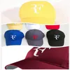 Whole-female and male 2020 newest men women Roger Federer RF Hybrid Baseball caps tennis racket hat253s