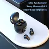 سماعات الرأس SK Mini Headphones اللاسلكي بوتوث سماعات سماعات نوم مع سماعات الأذن باس ضوضاء MIC للهاتف الذكي 231007