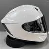 Motosiklet Kaskları Tam Yüz Kask X-15 X-FIFTEEN X-SPR Pro Parlak Beyaz Motokros Yarışı Motobike Binicilik Casco De Motocicleta