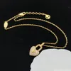 Latest Fashion Necklaces Hot-selling Letter Bracelet Designer Costume Accessories Classic Lock Charm Classic Design Trend Dainty gift Jewelry Gift for Girls