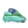 Botas de futebol phantom luna elite fg meias altas sapatos de futebol masculino couro macio confortável formadores laranja malha chuteiras de futebol dos homens