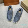 2023-Shoes Casual Shoe Walk Flats Suede Leather Fur Inside Winter Driving Luxury Design Open Mens Women Mocassin 36-46