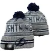 Blues Beanies Bobble Hats Baseball Hockey Ball Caps 2023-24 Fashion Designer Bucket Hat Chunky Knit Faux Pom Beanie Christmas Hat Sport Knit Hats