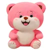 Plush Dolls Cute Pink Bear Toys Big Teddy Bears Pillow Stuffed Soft Lovers Girls Valentines Birthday Gift 231007