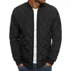 2023 casaco leve moda curto jaqueta de algodão simples quente masculino casual jaqueta de algodão adulto cintura gola 2399