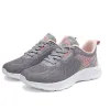 Sport chaussures de course femmes Air Mesh respirant marche femmes baskets confortable blanc bleu rose gris mode baskets décontractées Chaussure Femm