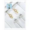 Carttiers Earrings Designer Jewelry Women Original Quality Buckle Pearl Pendant Money Buckle Earrings Tahiti Black Pearl Pendant Seawater Thick Gold Pearl