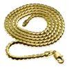 Elegant Jewelry 18K Yellow Gold Filled Necklace 45cm Length n270214W