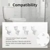 Toilet Seat Covers 4pcs Washer Kit 7381424-100.0070A Gasket For Vormax Tank 3inch TPE Design Flapper Flap Bathroom Home Improvement
