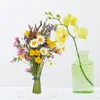 Support de Bouquet de fleurs décoratives, Support de bureau, Arrangement de supports d'action artificiels, cadre de Support d'affichage blanc